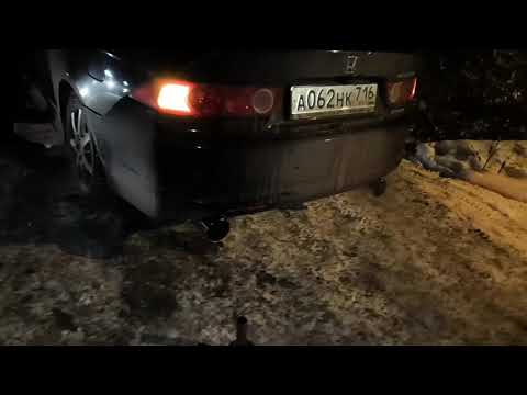 Honda accord 7 выхлоп mugen (реплика)