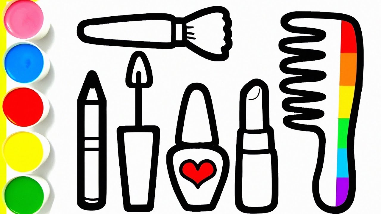 How to draw makeup items like a pro: Easy step-by-step guide