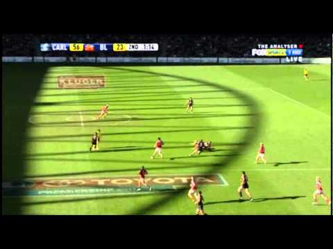 Mitch Robinson - 2011 Round 12 Carlton vs Brisbane