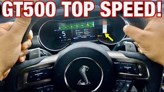 TOP SPEED at Airport in 2020 Shelby GT500!