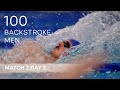 ISL SEASON 3 | WORLD RECORD | MATCH 2 DAY 2 Men's 100m Backstroke