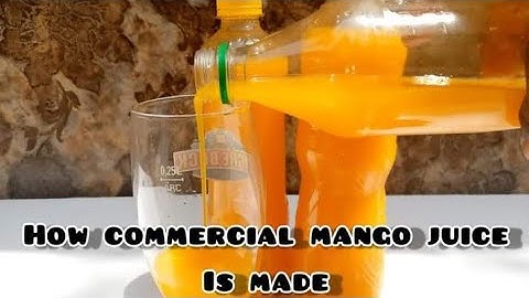 HOW MANGO JUICE IS MADE. COMMERCIAL MANGO JUICE PROCESSING #myfoodandlifehistory @sweetadjely