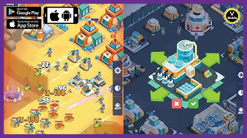 Martian Immigrants Idle Mars gameplay (Android, iOs)