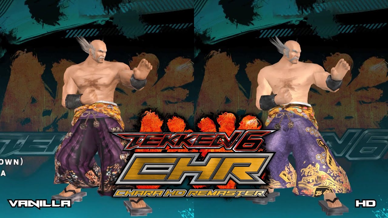 Tekken 6 PSP - Heihachi P2 HD Retexture [Mod Showcase] - YouTube