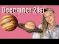 How To Manifest On December 21st | The Great Conjunction of Jupiter and Saturn