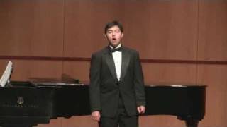 Vaughan-Williams "Whither Must I Wander" sung by Curran Kaushik