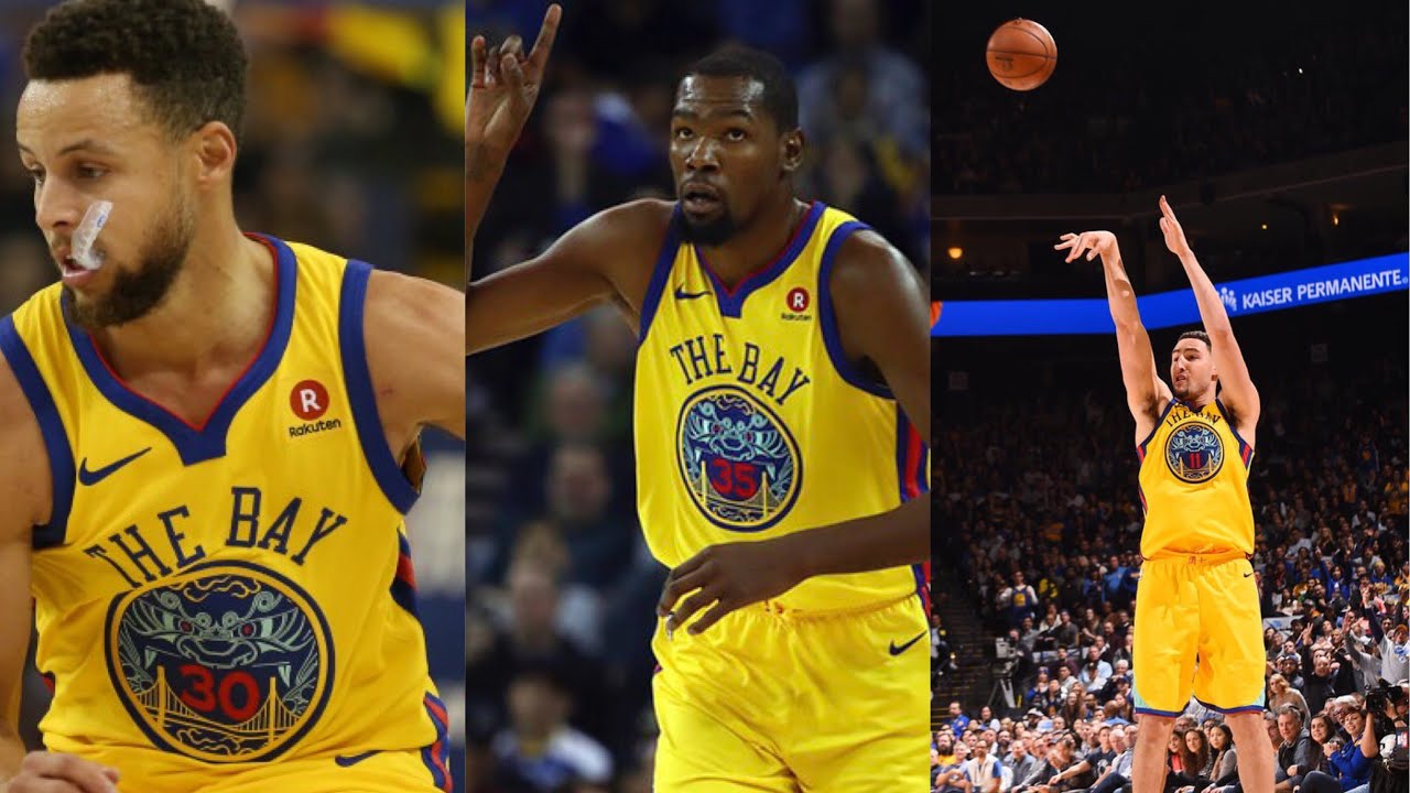 kd curry and klay