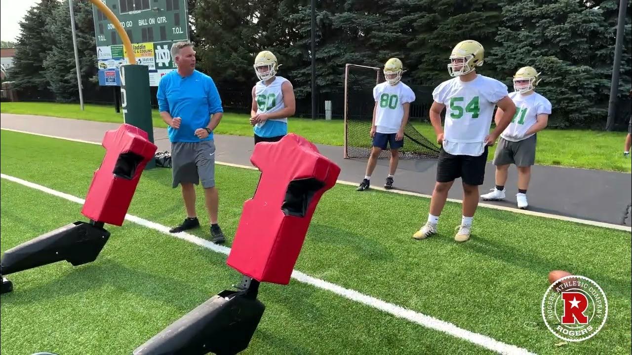 TEK Sled Defensive Line Drills Part 6 YouTube