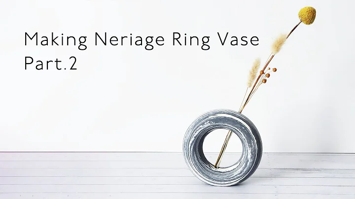 Making Neriage Ring-shaped Vase Part.2 | Studio Pottery Process