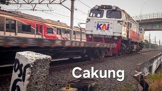 Kereta Api Ngebut Di Cakung 22/04/2026