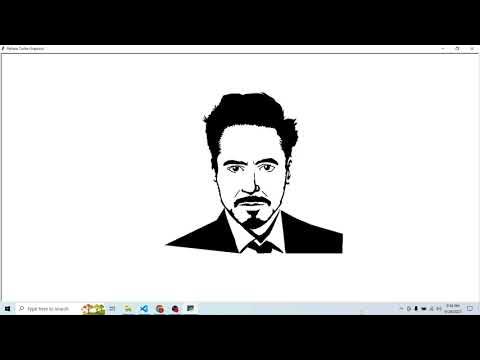 Draw a Super Smiley Face using Python. | Make Super Sketch Using Python ...
