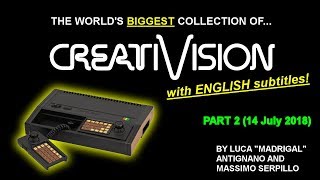 The biggest CreatiVision collection in the world - Part 2