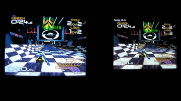 PCSX-R v1.9.92 sys type NTSC, WIPEOUT2 (us-version) - time trial in sync