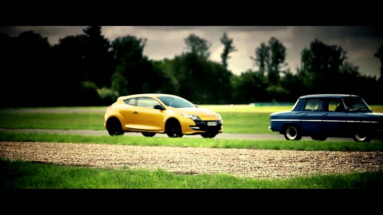 Vido   Renault R8 Gordini 1300 vs Renault Mgane RS 2012  