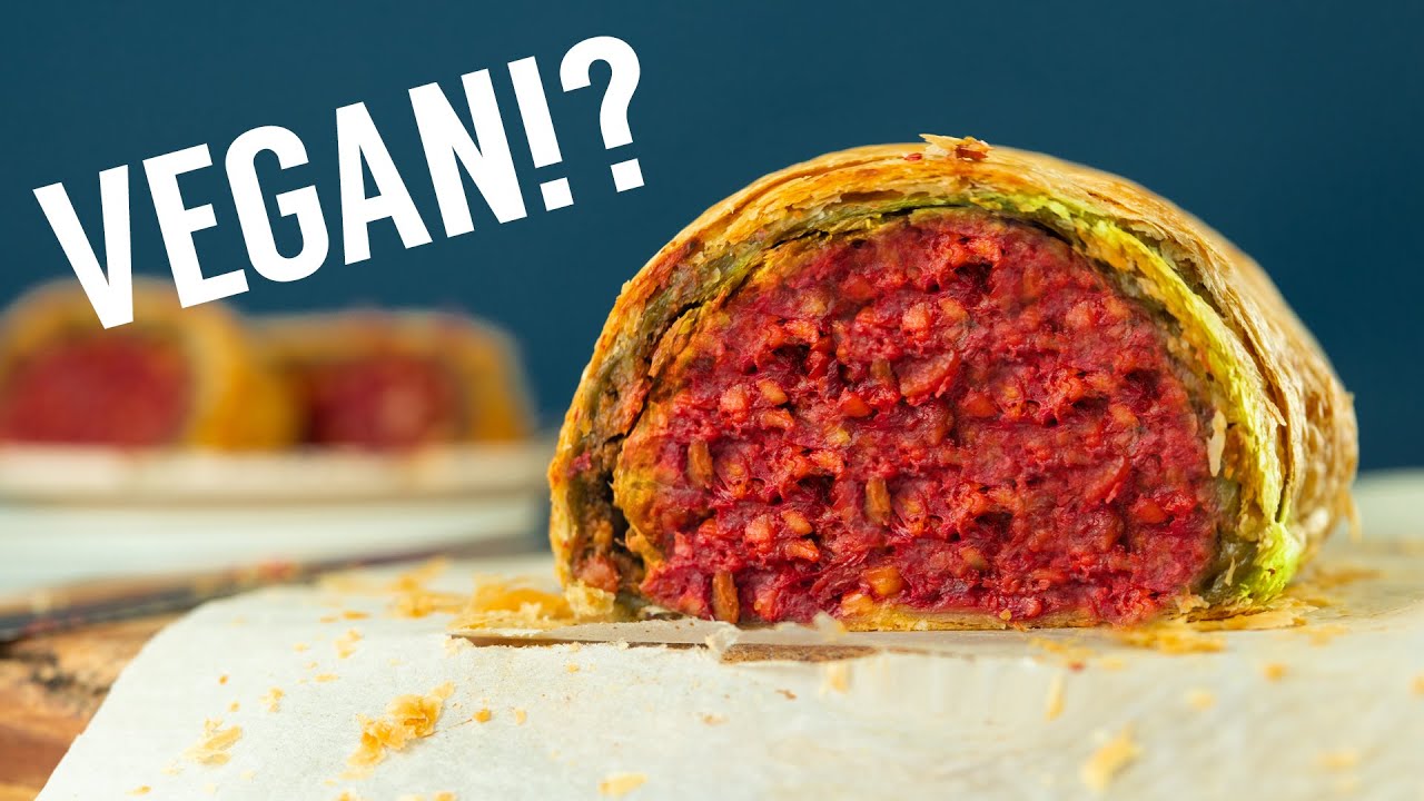 OUR BEST VEGAN WELLINGTON YET! VEGAN CHRISTMAS DINNER