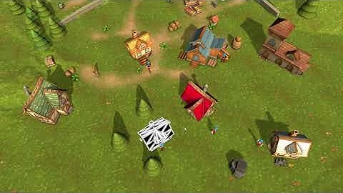 Economy simulation RTS game like The Settlers (Worker AI System)