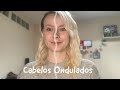 Duas maneiras de fazer cabelos ondulados com chapinha. (Gringa)