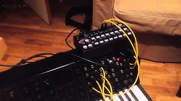 Korg SQ-1 as MIDI to CV and Gate Converter