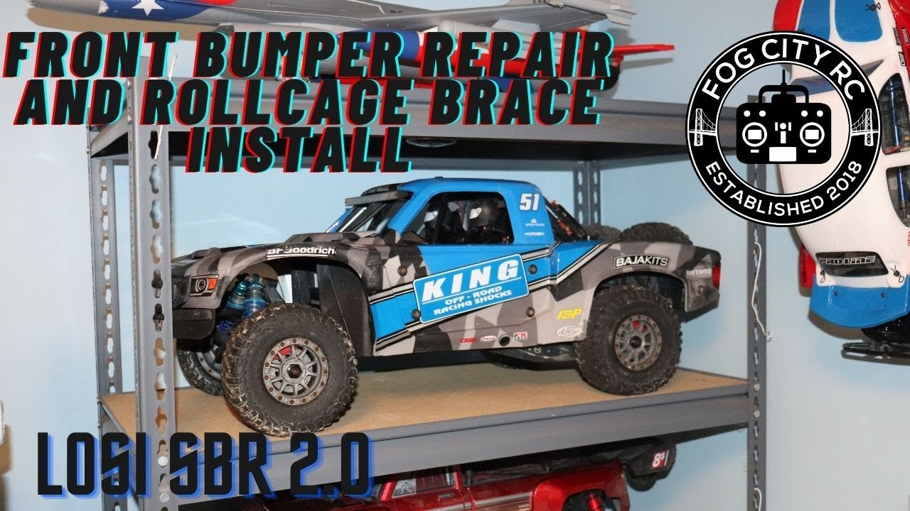 Losi Super Baja Rey 2.0. That bumper 
