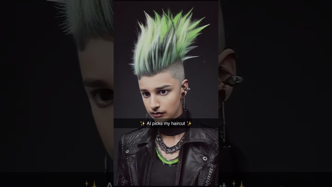 AI Picked Jayvin’s Haircut.              