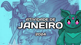 🏆 TODAS as PARTICIPAÇÕES da ATIVIDADE de JANEIRO 🏆