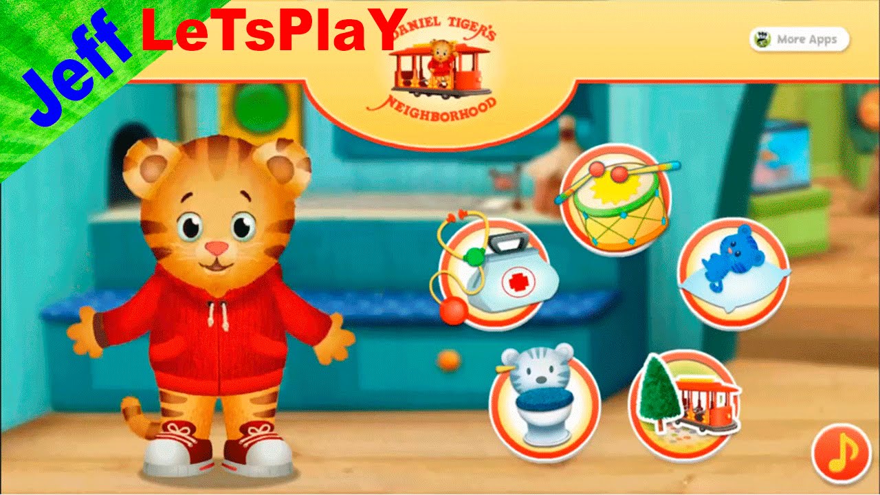 Daniel Tiger's Neighborhood Kids Games -  Сосед Тигренок Дениел игры для детей