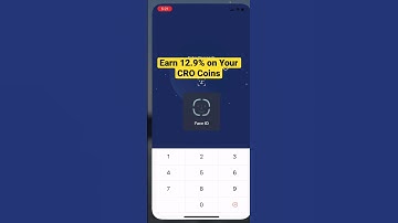 How to Earn APY on Your CRO Coins in the Crypto.com DeFi Wallet #shorts