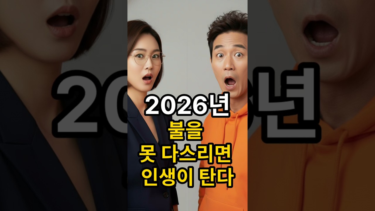 병오년 2026년, 지금 투자하면 망한다? 불의 해 생존 전략