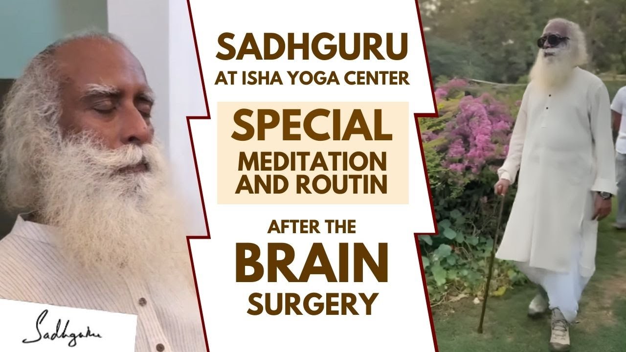 IMPORTANT!! | Sadhguru At Isha Yoga Center Doing Special Meditation ...