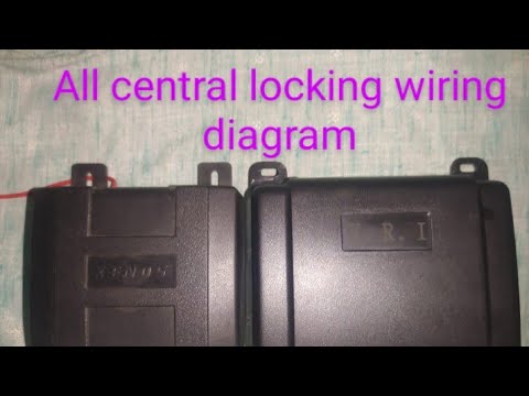 central locking wiring diagram all