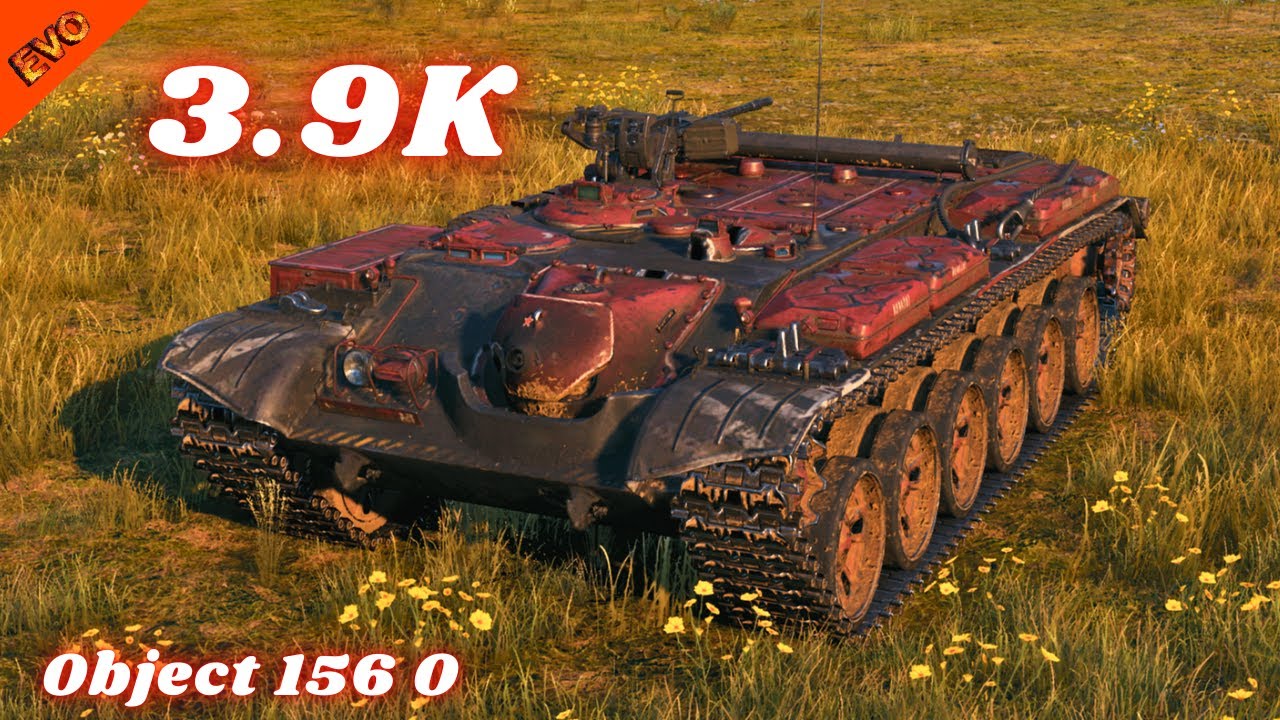 Object 156 O - 3.9K Damage | Mir Tankov | World of Tanks