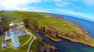 Our Vacations Flying drones and RC airplanes in Donegal Ireland
