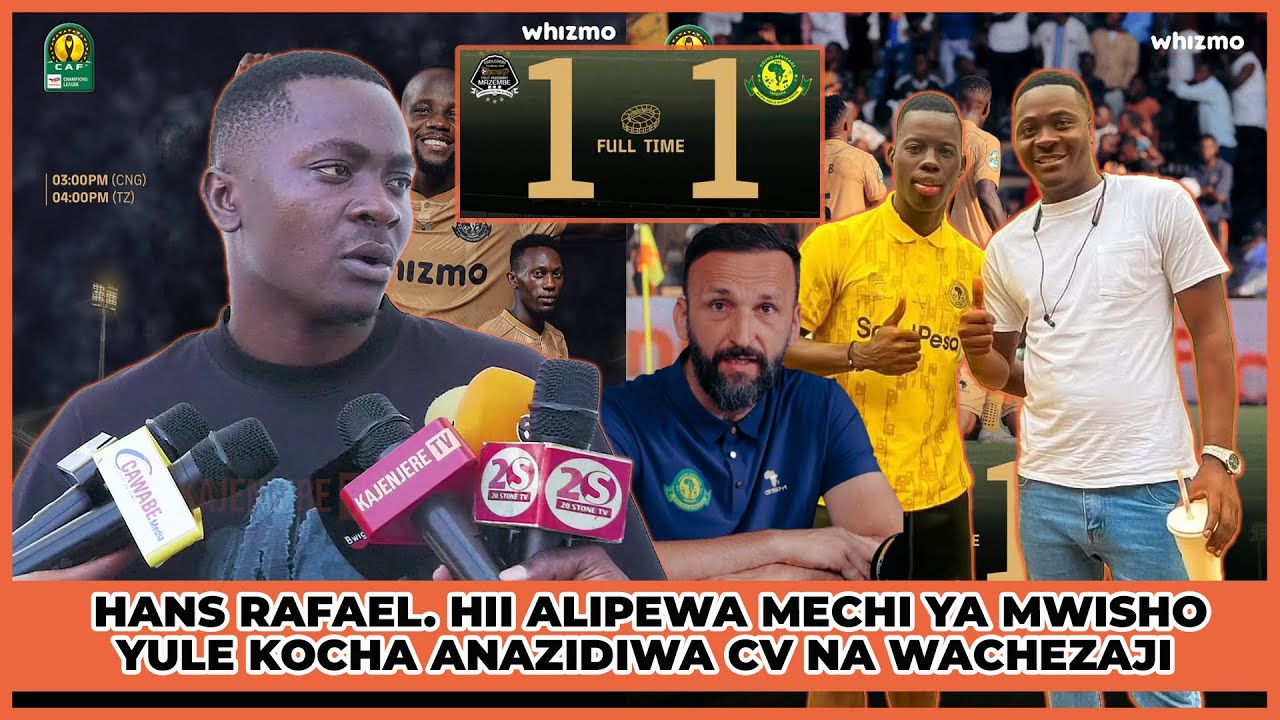 KIMENUKA HUKO ANAFUTWA KAZI.HANS RAFAEL:YULE KOCHA HAJUI HATA ANACHO ...