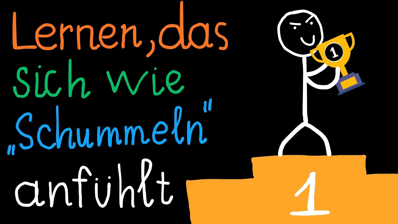 WIE MAN JEDE FÄHIGKEIT SO LERNT, DASS ES SICH FAST WIE SCHUMMELN ANFÜHLT