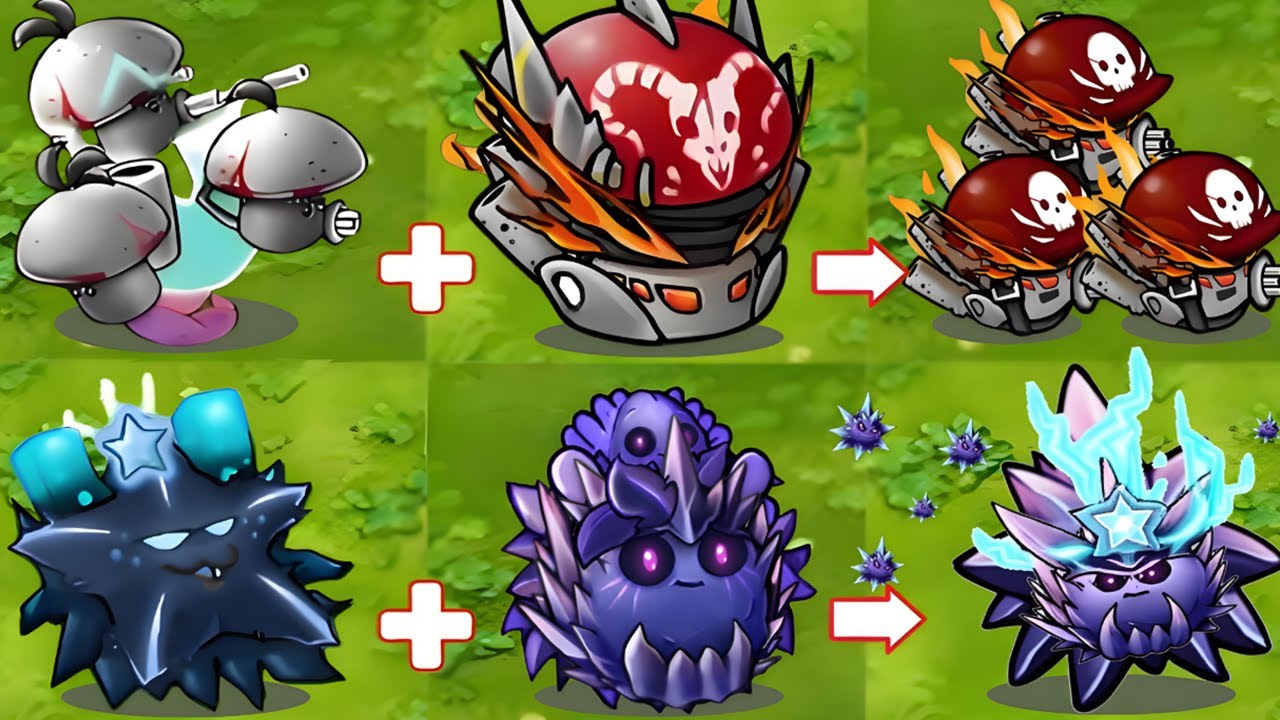 PVZ 1 Fusion 2.4 Challenge - PvZ Fusion Mod All NEW Plant VS 300 ...