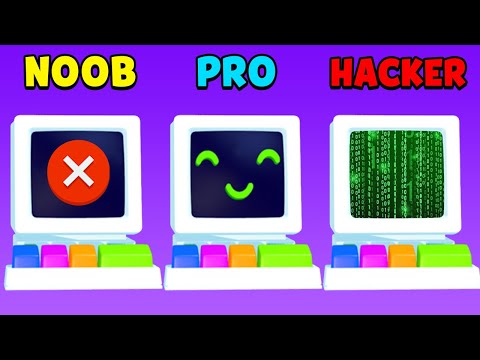 NOOB vs PRO vs HACKER - Office Life 3D