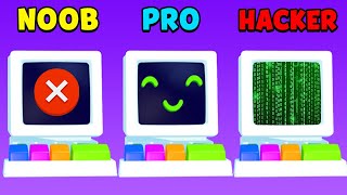 NOOB vs PRO vs HACKER - Office Life 3D