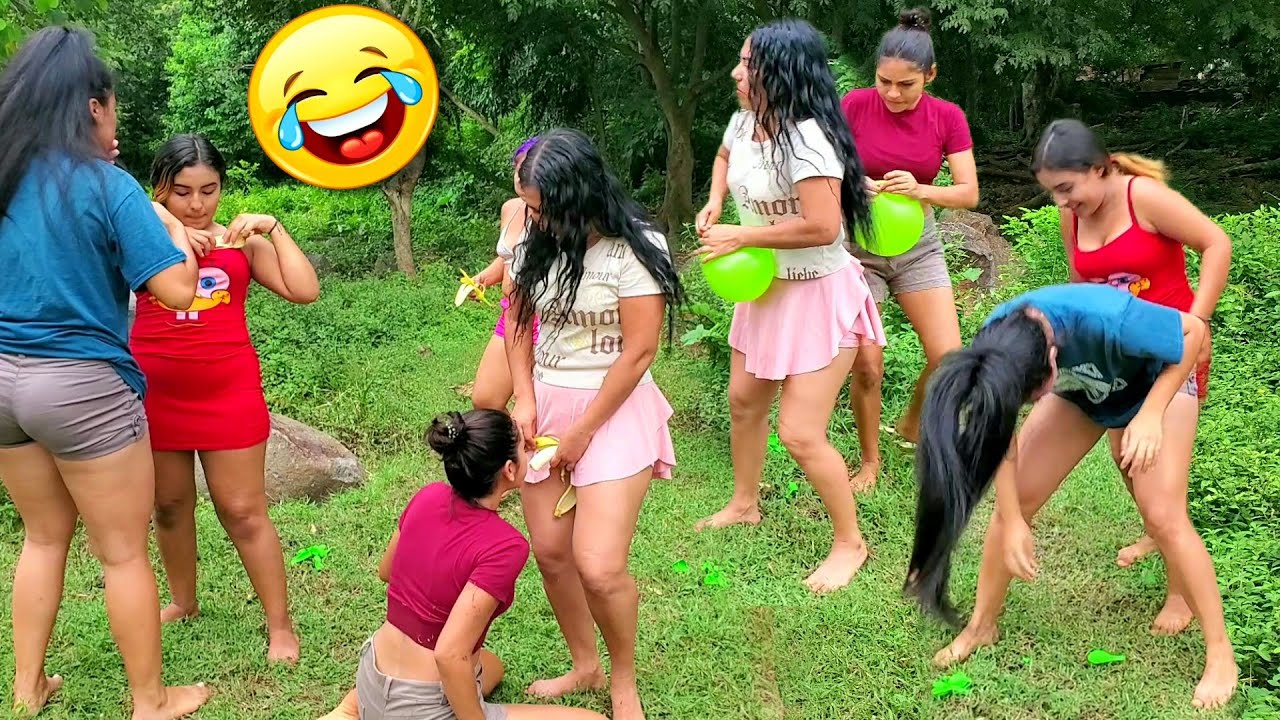 🔴-aniita no participa en la dinámica⁉️y se divirrte como nunca mirando a sus compañeras🇸🇻🤷🏻‍♀️