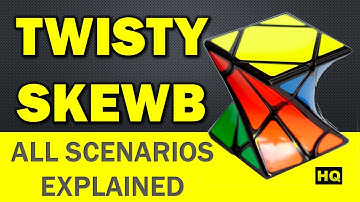 Twisty Skewb Tutorial / Solution - Super Simple & All Scenarios Explained