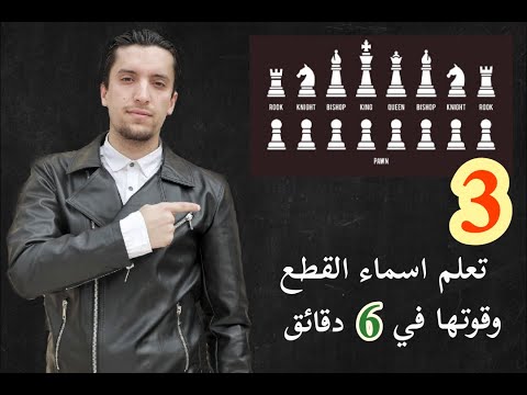 فيديو: ما هي اسماء قطع الشطرنج