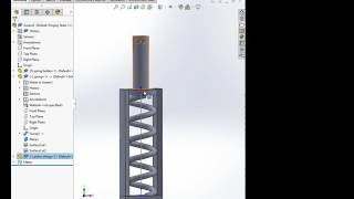 dynamic spring solidworks