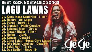 12 Lagu Kenangan Rock Nostalgia Terpopuler/kompilasi Lagu Slow Rock Indonesia Terbaik 90/2000'an