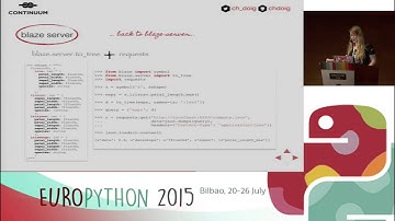 Christine Doig - Scale your data, not your process: Welcome to the Blaze ecosystem