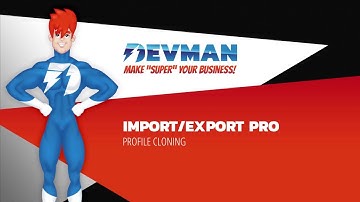 Opencart Import/Export PRO - Lesson 08 - Profile cloning