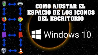 How to adjust the spacing between desktop icons in Windows 10 screenshot 2