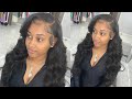 STEP BY STEP LACE FRONTAL BONDIN + SOFT CURLS TUTORIAL | ALIPEARL HAIR