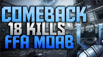 MW3 : *QUICK* Fast 18 kills comeback FFA Moab