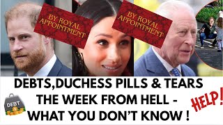DEBT, DUCHESS, DISASTER & SECRETS REVEALED #meghanmarkle #princeharry #royal