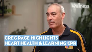 Yellow Wiggle Greg Page on the importance of heart health and CPR