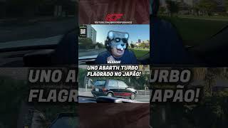 RICARDINHO FLAGRA UNO ABARTH TURBO NO JAPÃO.